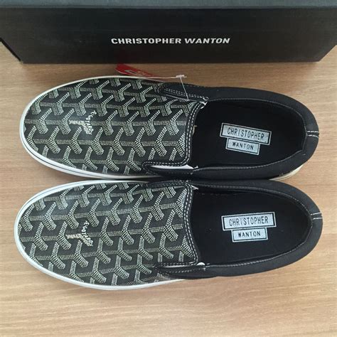 goyard x vans slip ons|Goyard × Vans NEW Vans X Goyard Christopher Wanton .